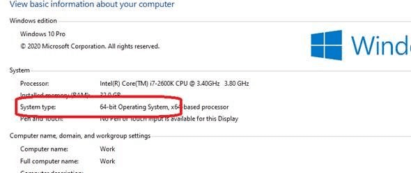 Or 64 bit OS