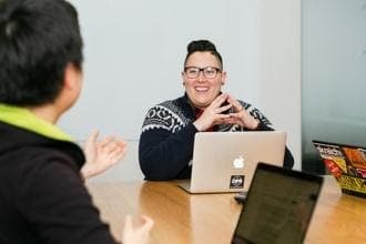 Designer portfolio showcase image