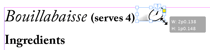 scale quick recipe icon