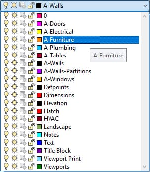 layer control furniture