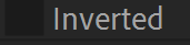 Inverted checkbox option for mask settings