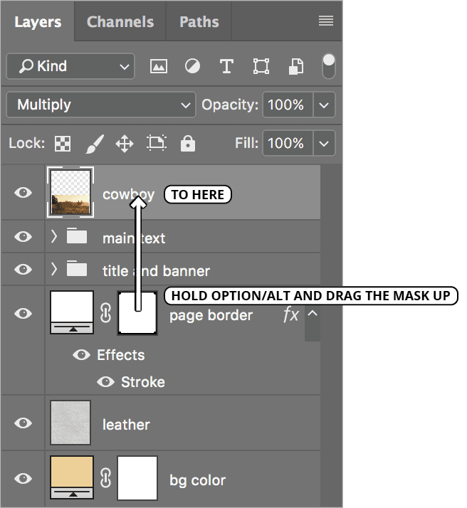 page border copy