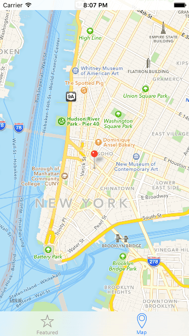 ex prev location map
