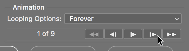 animation preview dialog