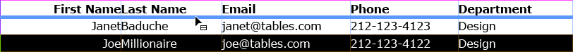 table release mouse