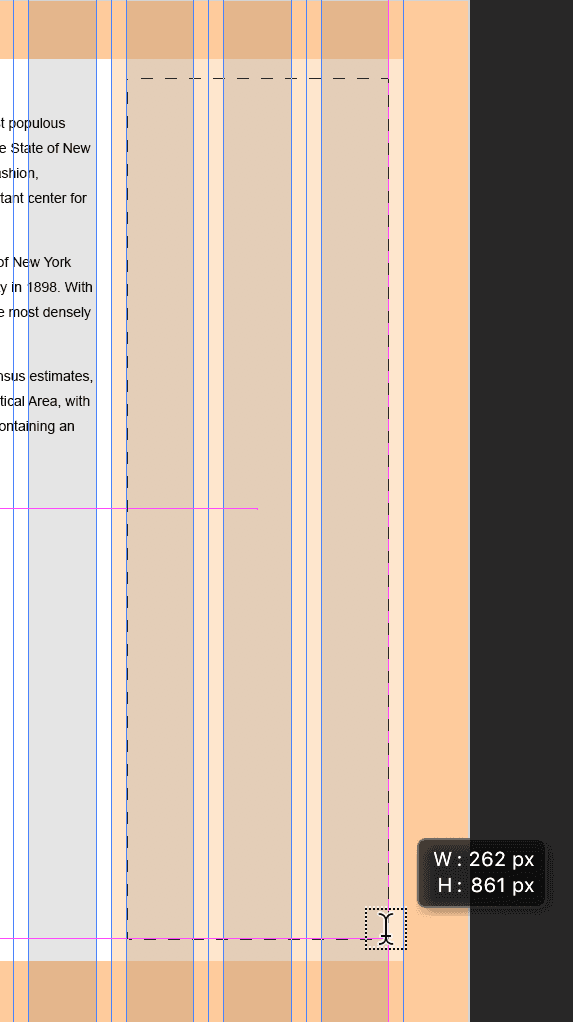 nyc draw sidebar text box