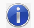 Information style error alert dialog with OK button providing a non-blocking notification