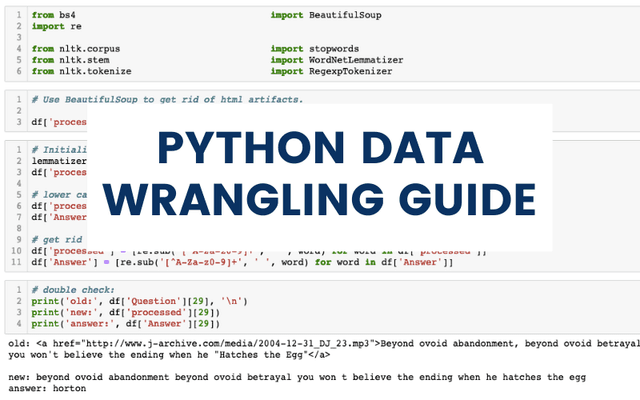 Python Data Wrangling: Wrangling Tutorial with Examples