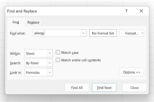 Event Planning With Excel - Seek and Ye Shall Find