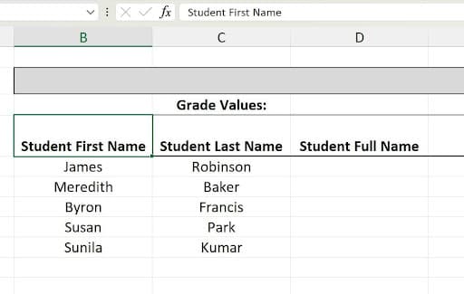 Excel Data Analysis With Statistics example showing by spaces, dashes or any symbol you want, it’s concatenate t