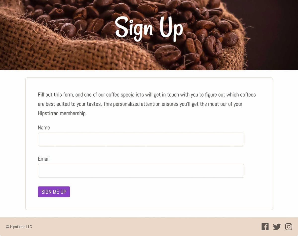 form basics preview