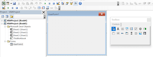 Forms With Vba In Excel example showing you will see this: