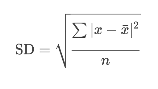 Functions Built To Work With A Database - Calculating Standard Deviations with DSTDEV and DSTDEVP