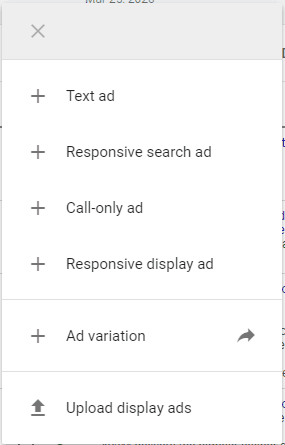 Google Ads Ad Types