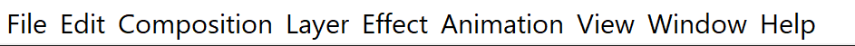 After Effects composition preview window showing animation at current frame