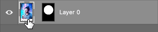 hat guy select layer thumbnail