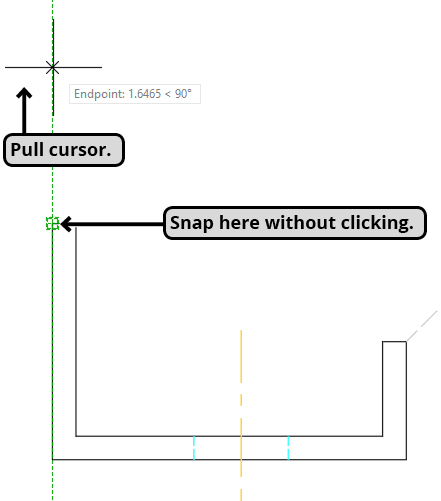 Object Snap Tracking: AutoCAD Tutorial