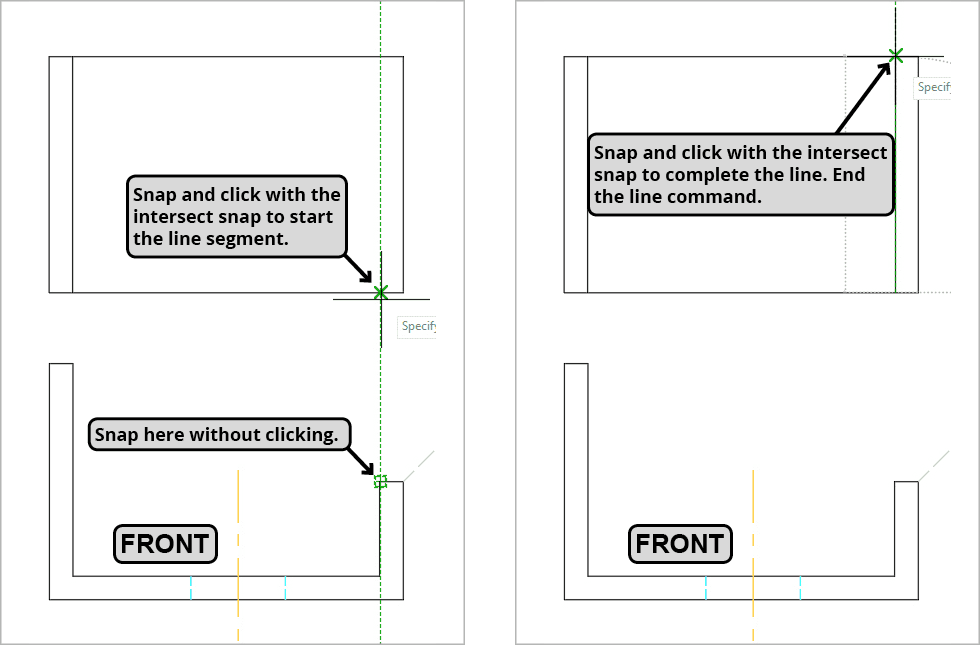 Object Snap Tracking: AutoCAD Tutorial