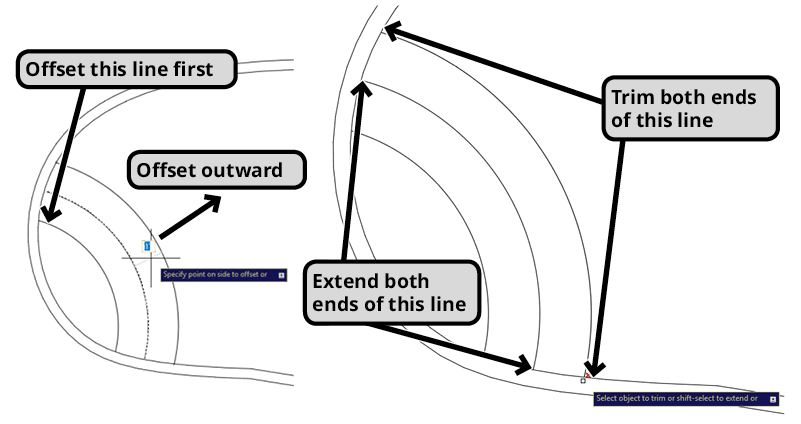 offset room lines 6