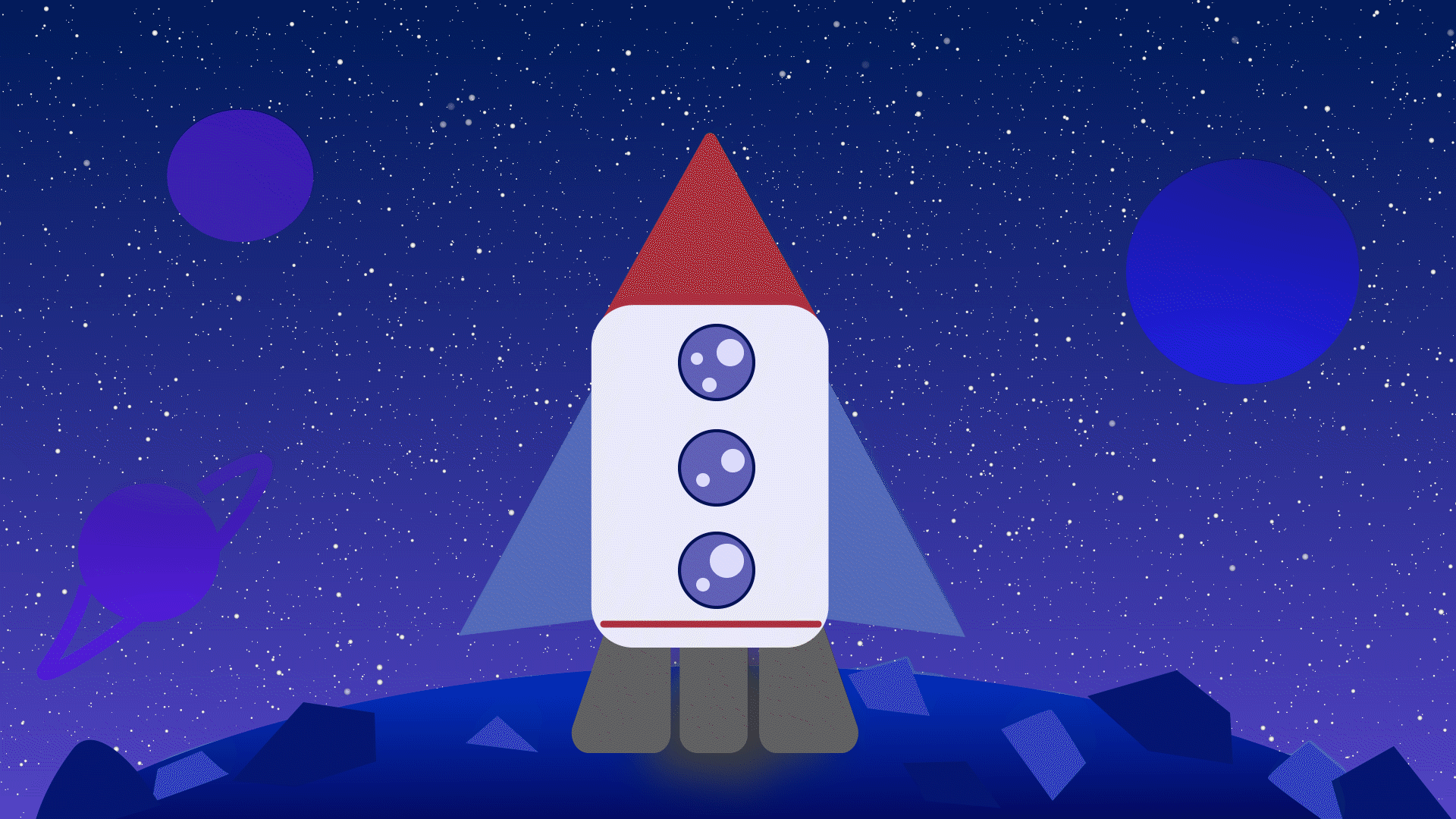 Animated preview of the particle emitters effect