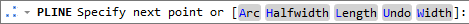 polyline swimming pool command line1