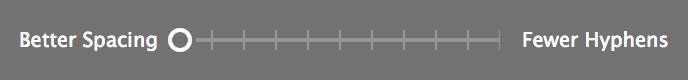 typesetting hyphenation
