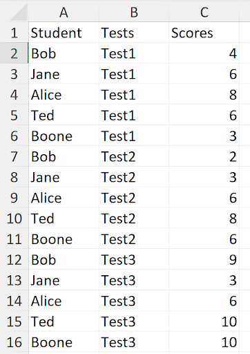 Excel TOCOL function converting a multi-column range into a single column