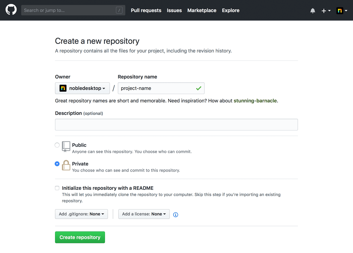 Git remote repository workflow - step 3