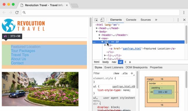 Styling the Navigation: HTML & CSS Tutorial