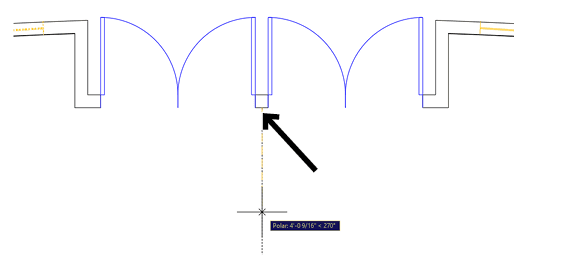array path midpoint