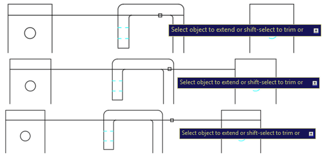 The Extend Command: AutoCAD Tutorial