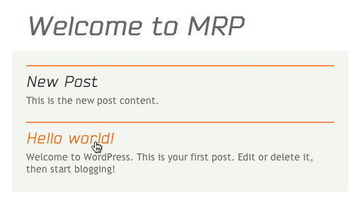 loop started