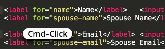 Ct multiple cursors