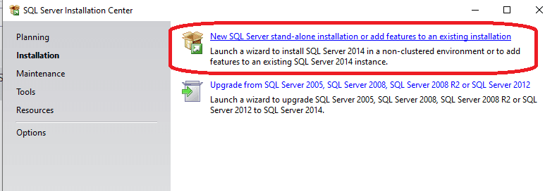 Sql server express install 2