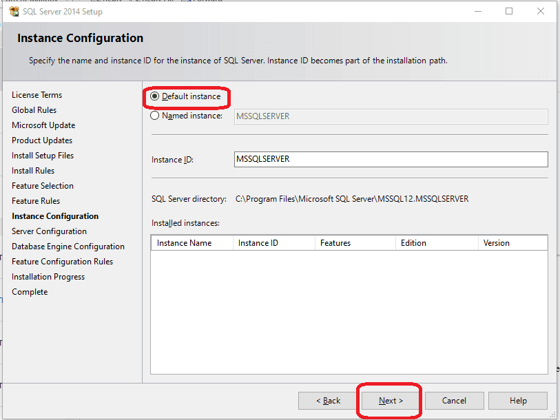Sql server express install 3