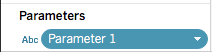 Tableau parameter configuration and usage - step 5