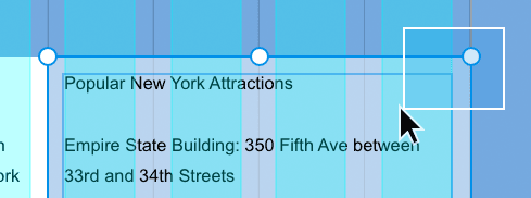 nyc sidebar drag selection