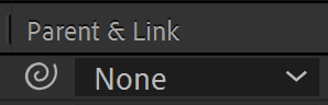 Pick Whip parent link icon in After Effects
