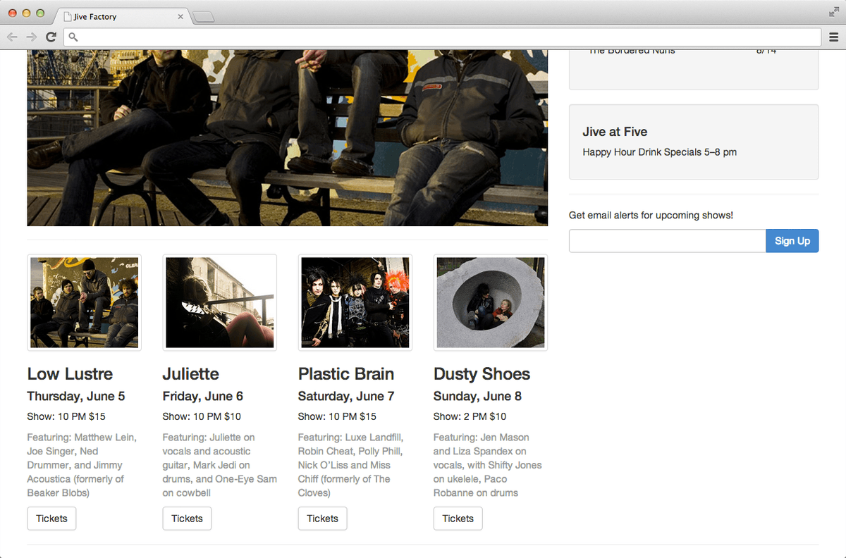 bootstrap nested fluid done