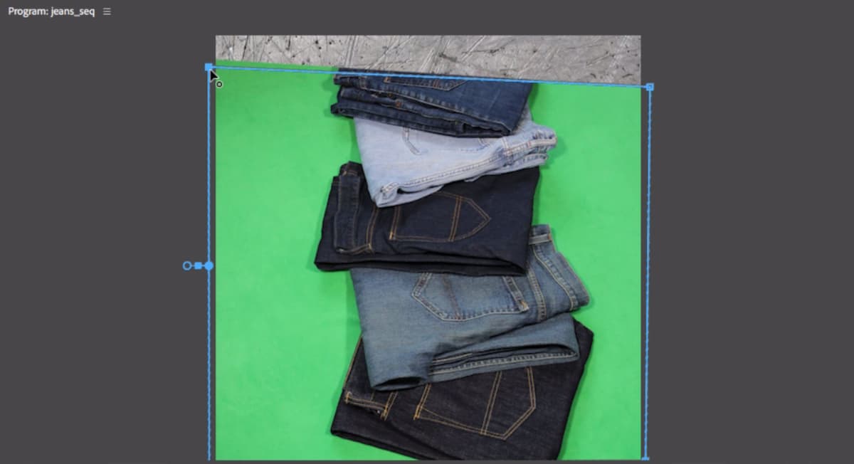 jeans mask corners