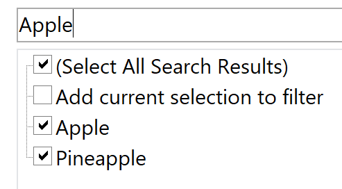 Search box