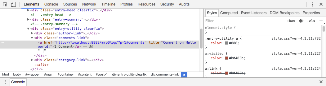developer tools
