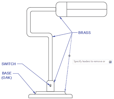 multileader remove brass