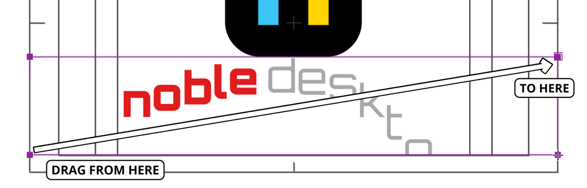 draw noble letters mask