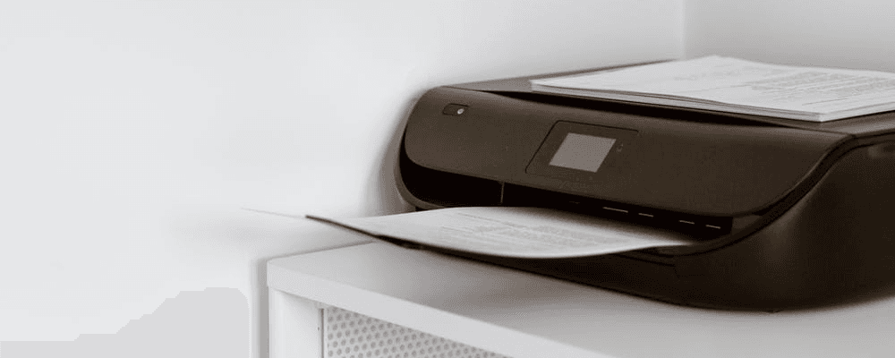 Photo of a Printer
