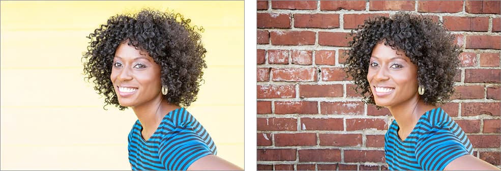 Photoshop Refine Edge hair selection technique - step 1