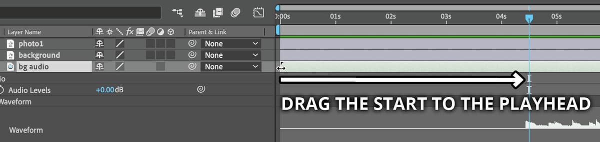 trim guitar audio