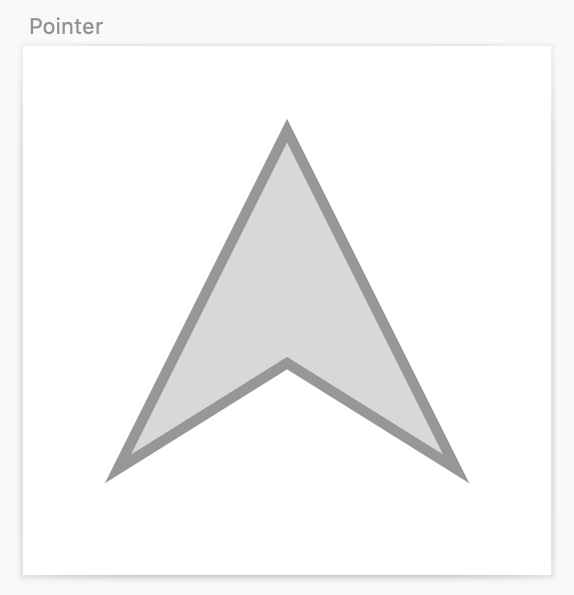 pointer arrow done