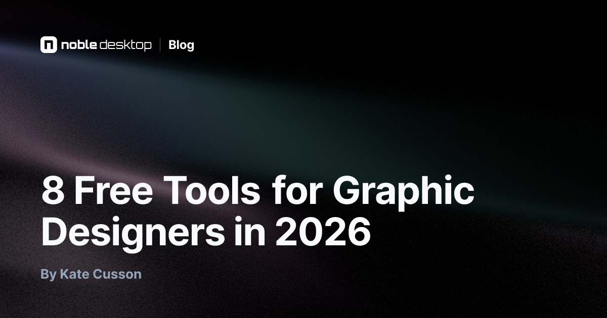 8 Free Tools for Graphic Designers in 2025 — by Kate Cusson