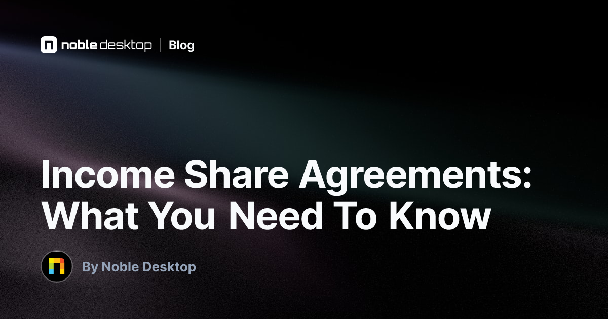 Income Share Agreements: What You Need To Know — Coding Tips